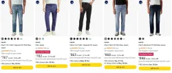 Levis Jeans For Man at minimum 70% Discount