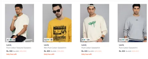 Image of Levis Men's Clothes up to 70% Discount