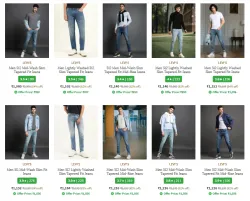 Levis Mens Jeans up to 70% Discount
