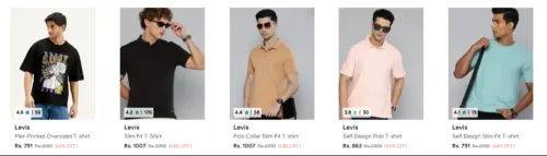 Image of levis men's t-tshirts up to 64% Discount 