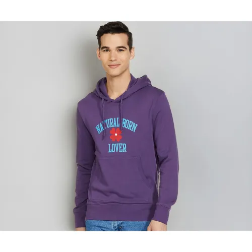 Image of Levi's Men's Cotton Blend Hooded Neck Sweatshirt