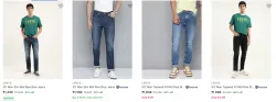 Levis Mens Jeans at minimum 50% Discount