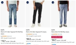 Levis Mens Jeans at minimum 68% Discount