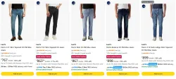 Levis Mens Jeans at minimum 70% Discount