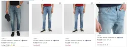 Levis Mens Jeans upto 60% discount 