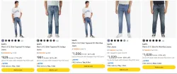 Levis Mens Jeans up to 71% Discount