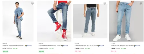 Image of Levi'S Men's Jeans upto 75% Discount
