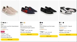 Levis Mens Shoes upto 78% discount 