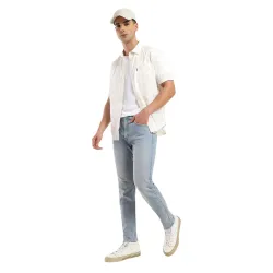 Levis Mens Slim Fit Mid Rise 512 Tappered Fit Jeans