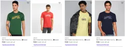 LEVIS Mens T Shirts at minimum 63% Discount