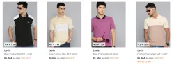 Levis Mens T-shirts up to 65% Discount