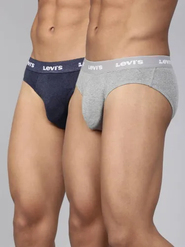 Image of LEVIS Solid Men Brief Pack of 2 