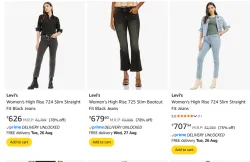 Levis Women Jeans Minimum 70% Discount