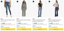 Levis Womens Fashion upto 84% Discount