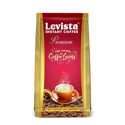 Image of Levista Premium Instant Coffee 200Gm Pouch, Bag, Ground