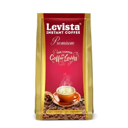 Levista Premium Instant Coffee 200Gm Pouch, Bag, Ground