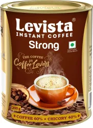 Levista Strong Chocory Mix 60:40 Instant Coffee (200g, Chicory Flavoured)