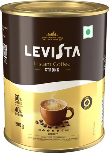 Image of Levista Strong Chocory Mix 60:40 Instant Coffee, 200g
