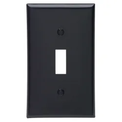 Leviton 1-Gang Toggle Device Switch Wallplate, Standard Size