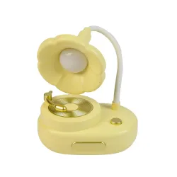 Lexton 11 Inch Phonograph LED Table Lamp