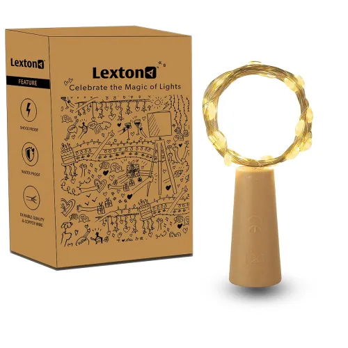 Image of Lexton 2 Meter 20 LEDs Wine Bottle Cork String Light 