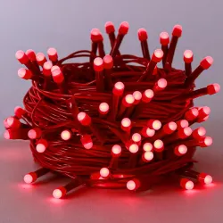 Lexton 40-LED Red Fairy Lights Plug-In