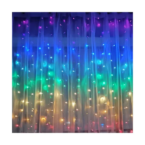 Image of Lexton Decorative Fairy Curtain Lights190 LED, 9.8 Feet Long