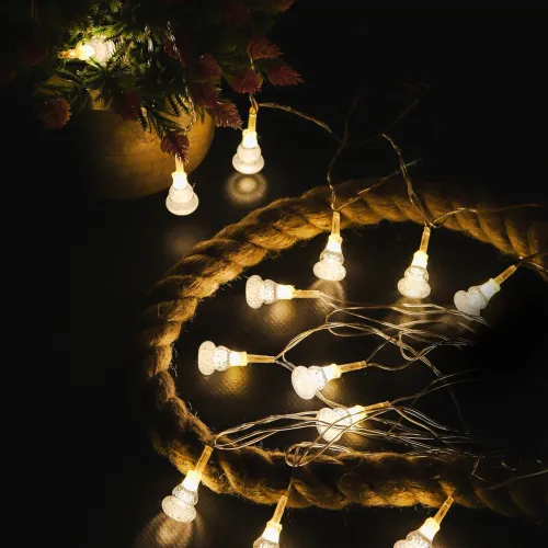 Image of Lexton Fairy 14 Snow Ball Shape LED String Light