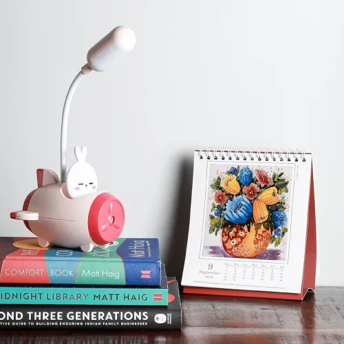 Image of Lexton Kids Aeroplane Study Lamp Pink