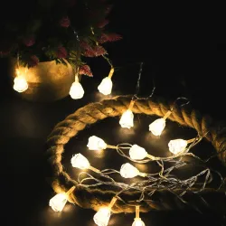 Lexton 4m 14-LED Rose String Light (Warm White)