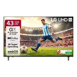 LG 108 cm (43 inches) UA73 AI Series 4K Ultra HD
