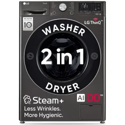 LG 12Kg Wash / 7Kg Dry AI Washer Dryer (FHD1207STB)