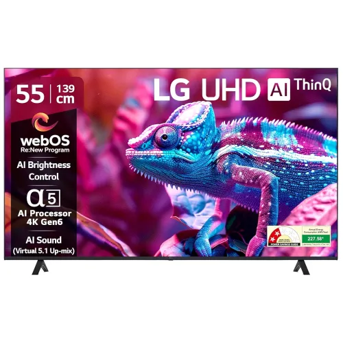 Image of LG 139 cm (55 inches) 4K Ultra HD Smart LED TV 