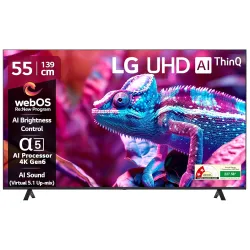 LG 139 cm (55 inches) 4K Ultra HD Smart LED TV 