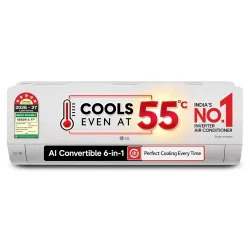 LG 1.5 Ton 5 Star,100% Copper Tubes, Inverter Split AC
