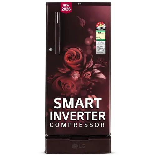 Image of LG 185 L, 4 Star, Smart Inverter, Direct Cool Single Door Refrigerator