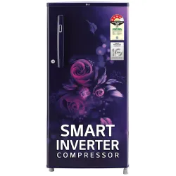LG 185L 4-Star Direct Cool Single Door Refrigerator (GL-B199OBEY)