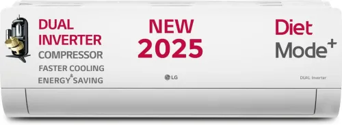 Image of LG 2025 US-Q12CNXE 1 Ton 3 Star Split AC