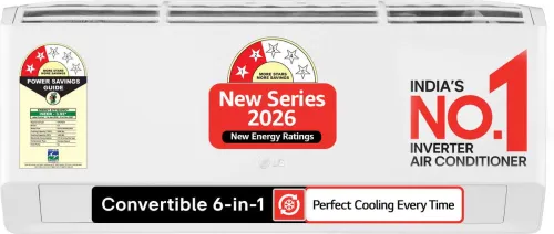 Image of LG 2026 Model 1.5 Ton 3 Star Split Inverter AC