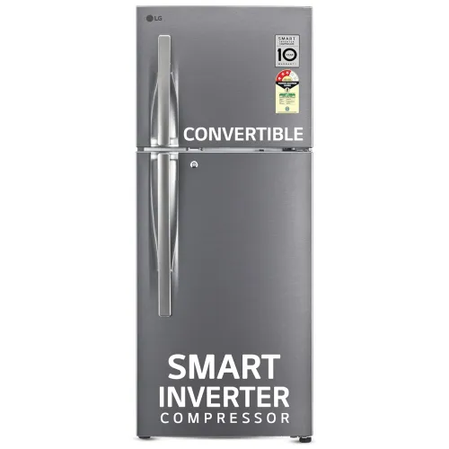 Image of LG 240 L 3 Star Double Door Refrigerator (GL-S292RDSX)
