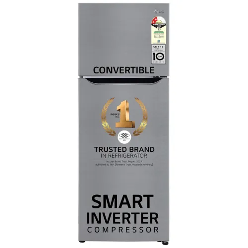 Image of LG 264L 2 Star Frost-Free Double Door Smart Refrigerator (GL-S302SPZY)