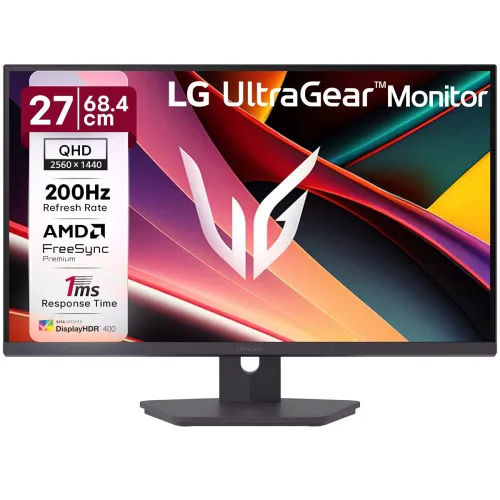 Image of LG 27G610A 68.4 cm (27 Inch) Ultragear QHD (2560x1440) IPS Gaming Monitor, 1ms
