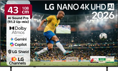 Image of LG 43 Inch 4K AI WebOS TV