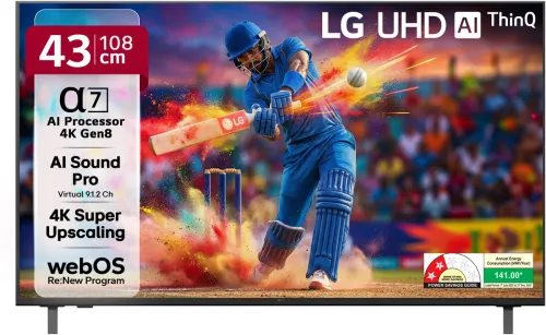 Image of LG 43UA7380 4K Smart AI TV