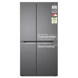 LG 650L 3-Star Frost Free Side-by-Side Refrigerator (GL-B257HDS3)
