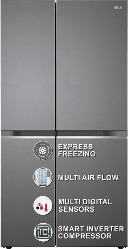 Image of LG 655L Side by Side Refrigerator 