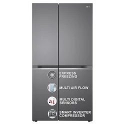 LG 655L Side-by-Side Refrigerator (GL-B257HDSY)
