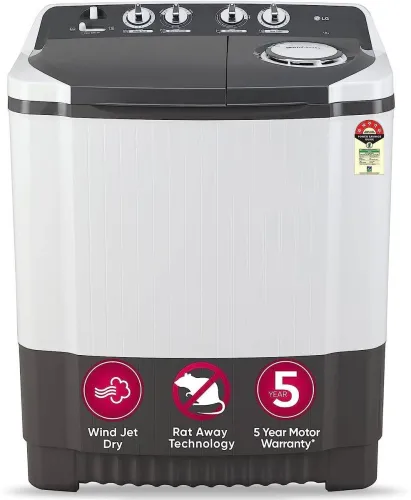Image of LG 7kg 5-Star Semi-Automatic Top Load Washing Machine (P7020NGAZ)