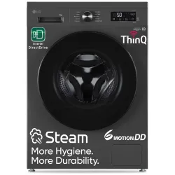 LG 8 Kg, 5 Star, Wi-Fi, Direct Drive Technology, Steam Wash, 6 Motion DD, Fully-Automatic Front Load Washing Machine (FH