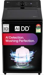 LG 10 kg Fully Automatic Top Load Black (TX310NWO)
